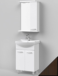 Водолей Мебель для ванной Колумбия 55 R венге – фотография-1